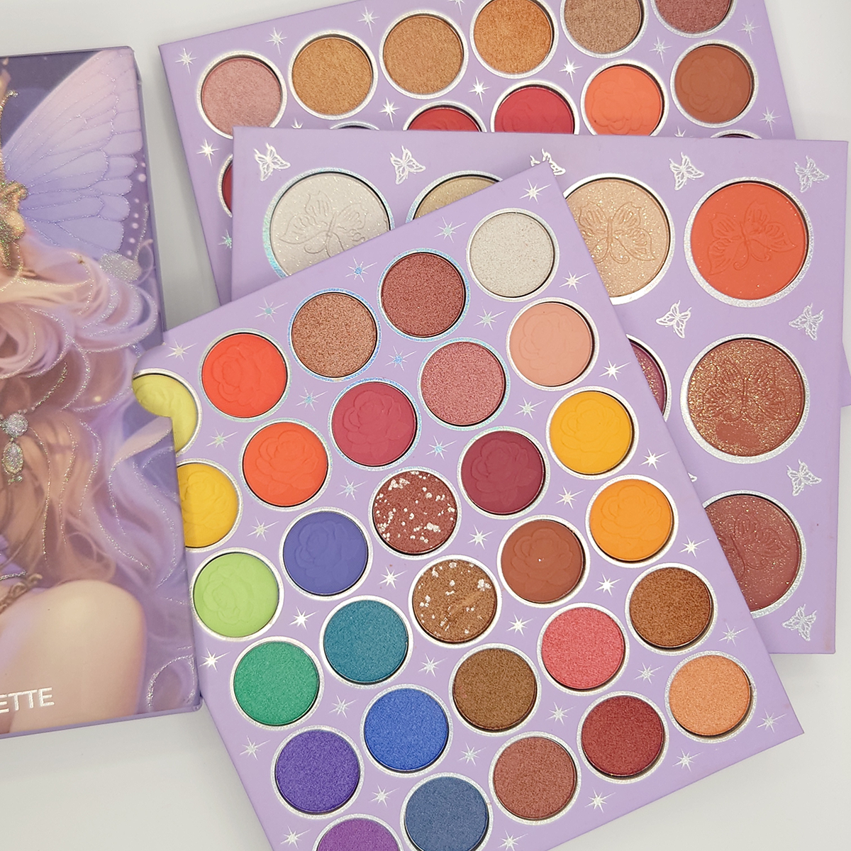 Miundo 73 Color EyeShadow-highligher-blush Kit