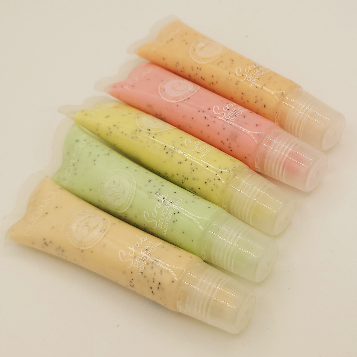 Pack of 5 Fruity Face & Body Scrubs