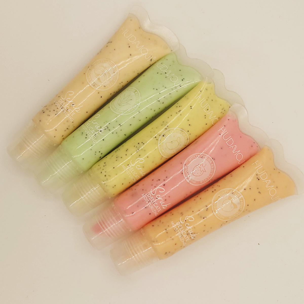 Pack of 5 Fruity Face & Body Scrubs