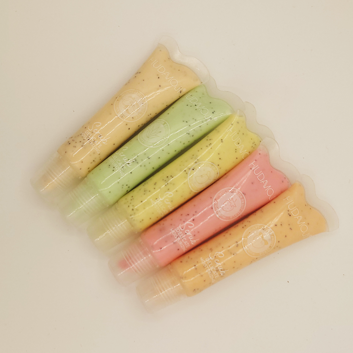 Pack of 5 Fruity Face & Body Scrubs