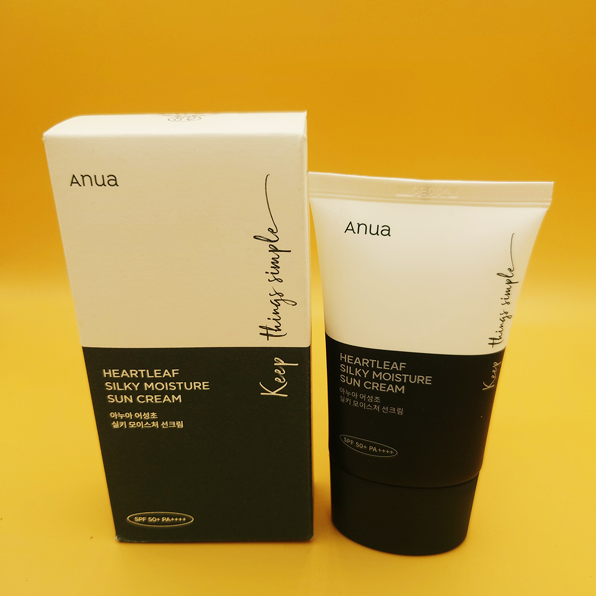 Anua – Heartleaf Sily Moisture Sun Cream SPF50+ PA+++ - 50ml