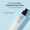 COSRX Oil Free Lotion with Birch Sap, Daily Acne Facial Moisturizer, Hydrating Moisturizer for All Skin Types, Korean Skin Care, Paraben free, 3.38 fl.oz / 100ml