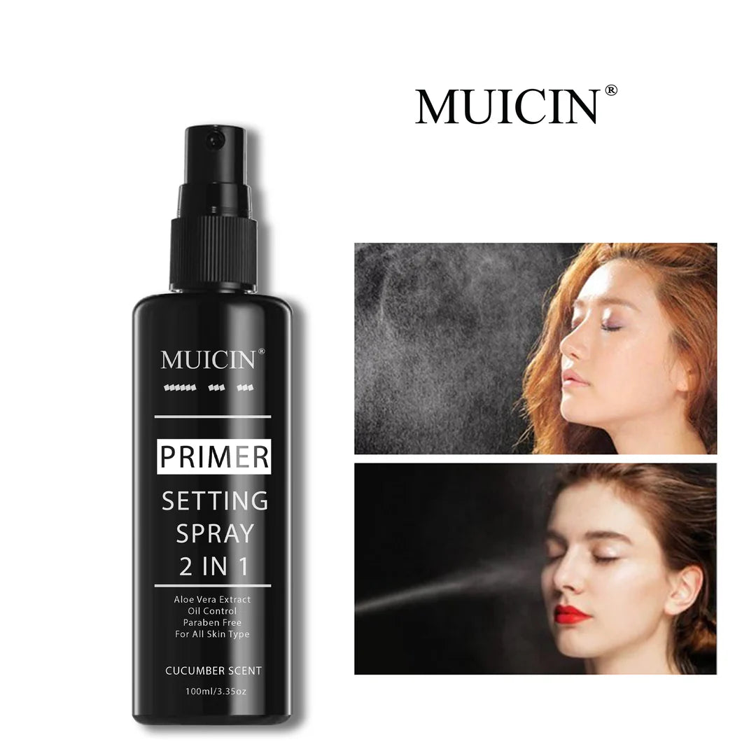 MUICIN 2 in 1 Super Makeup Setting Spray – Long-Lasting Hold & Hydrating Finish for All Skin Types