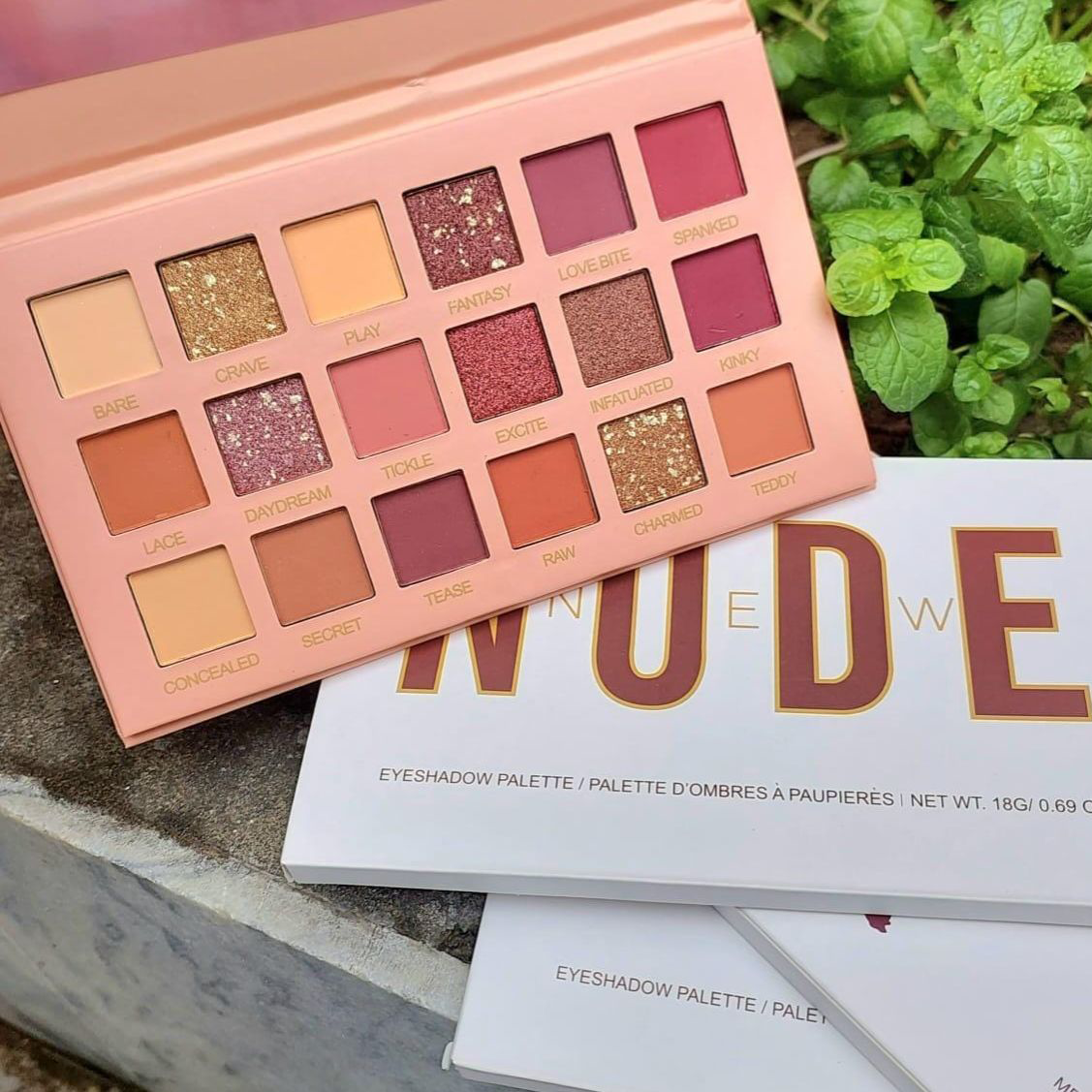 New Nude 18 colors makeup pallate