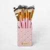 BH Cosmetics Pink Studded Elegance 12 Piece Brushes