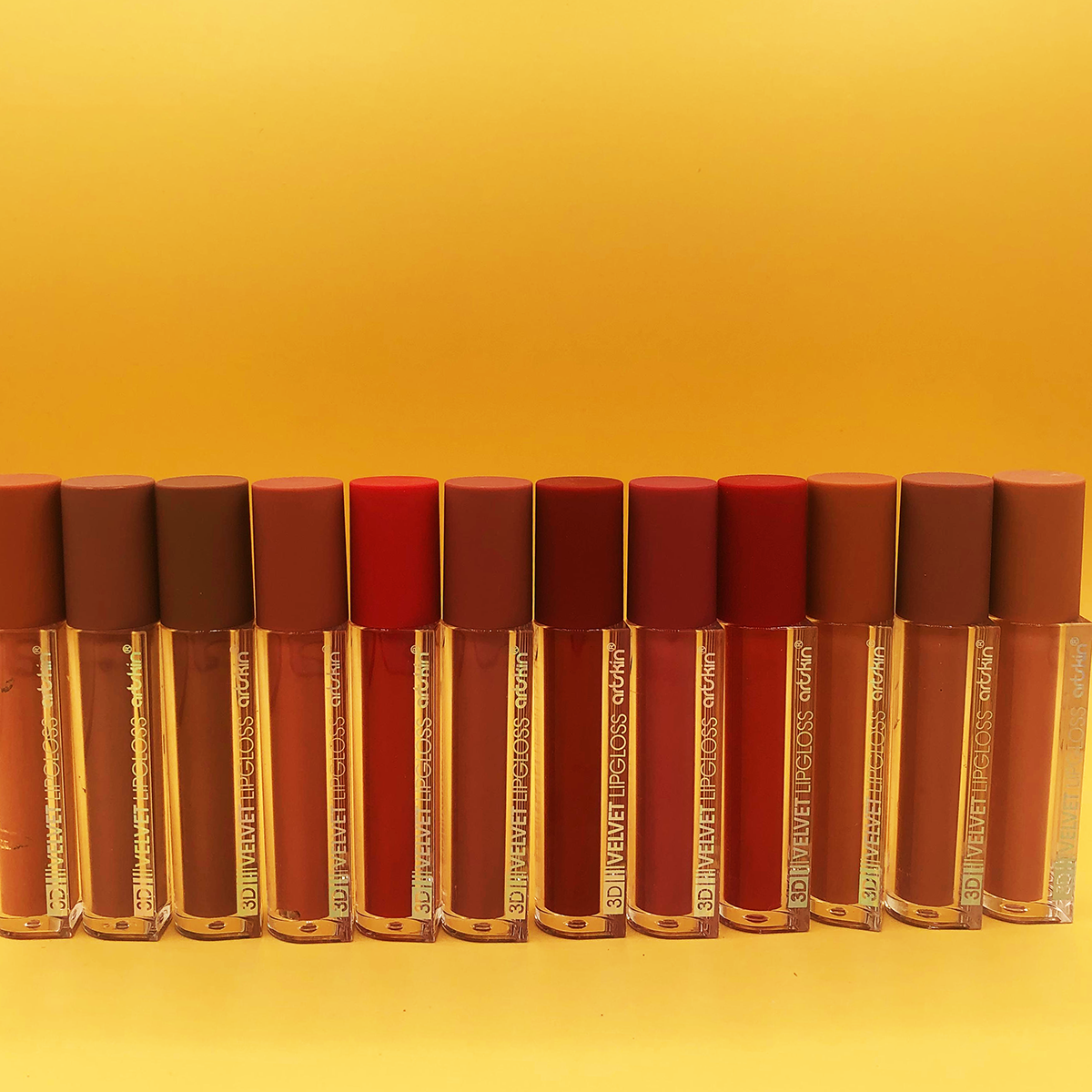 Artskin Velvet Lisglosses Set Of 12 Nude Colors