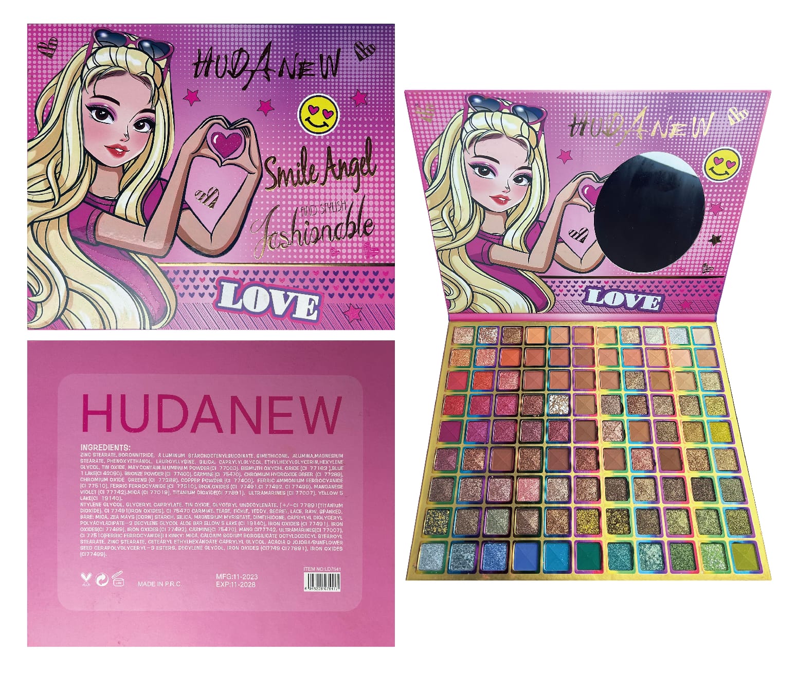 Eyeshadow palette 99 colour big size