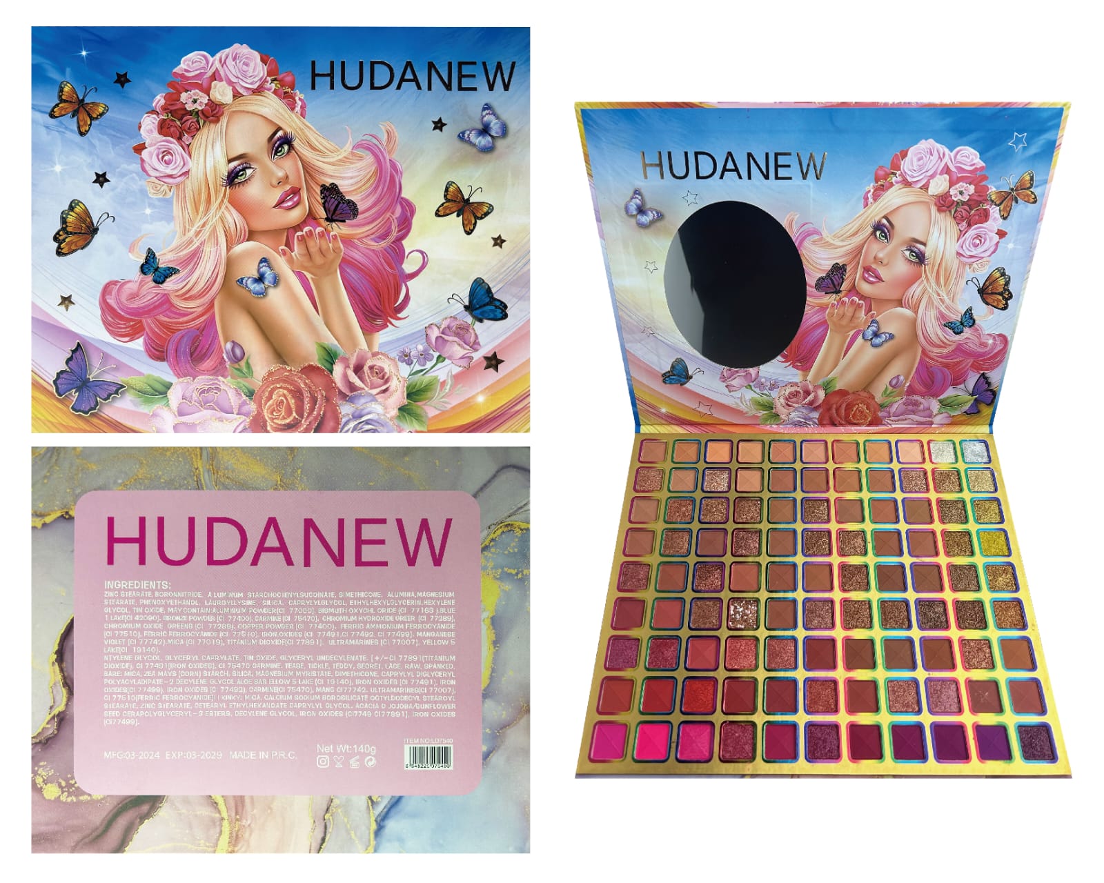 Eyeshadow palette 99 colour big size