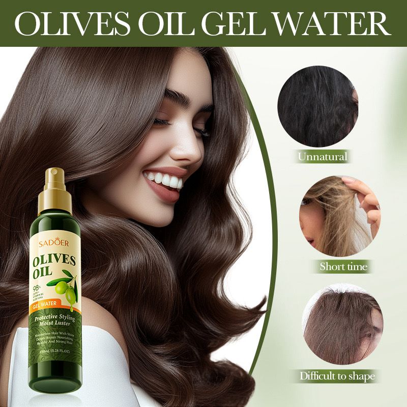 SADOER Olives Oil Gel Cream Strong Styling Shaping 2in1