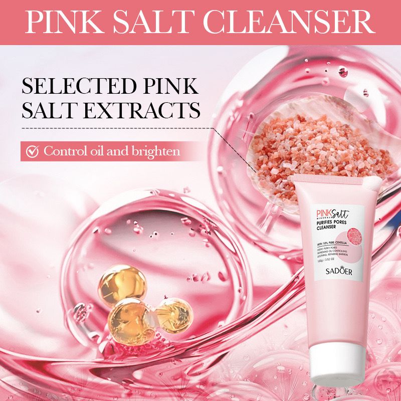 Sadoer Himalayan Pink Salt Pore Minimizer Cleanser