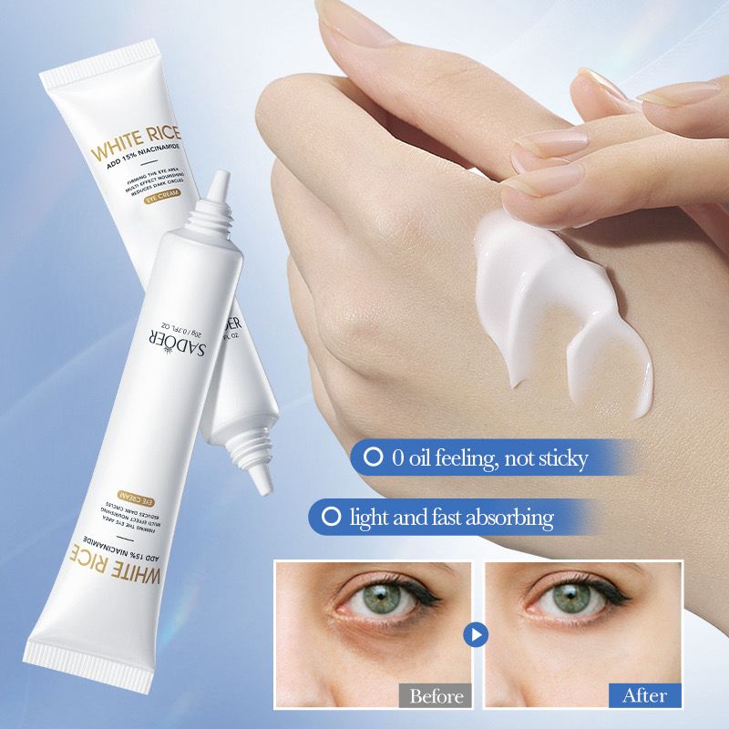 SADOER White Rice Niacinamide Anti Wrinkle Dark Circle Cream