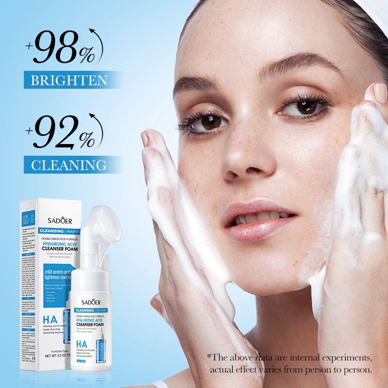 SADOER Hyaluronic Acid Cleanser Foam Cleansing Mousse