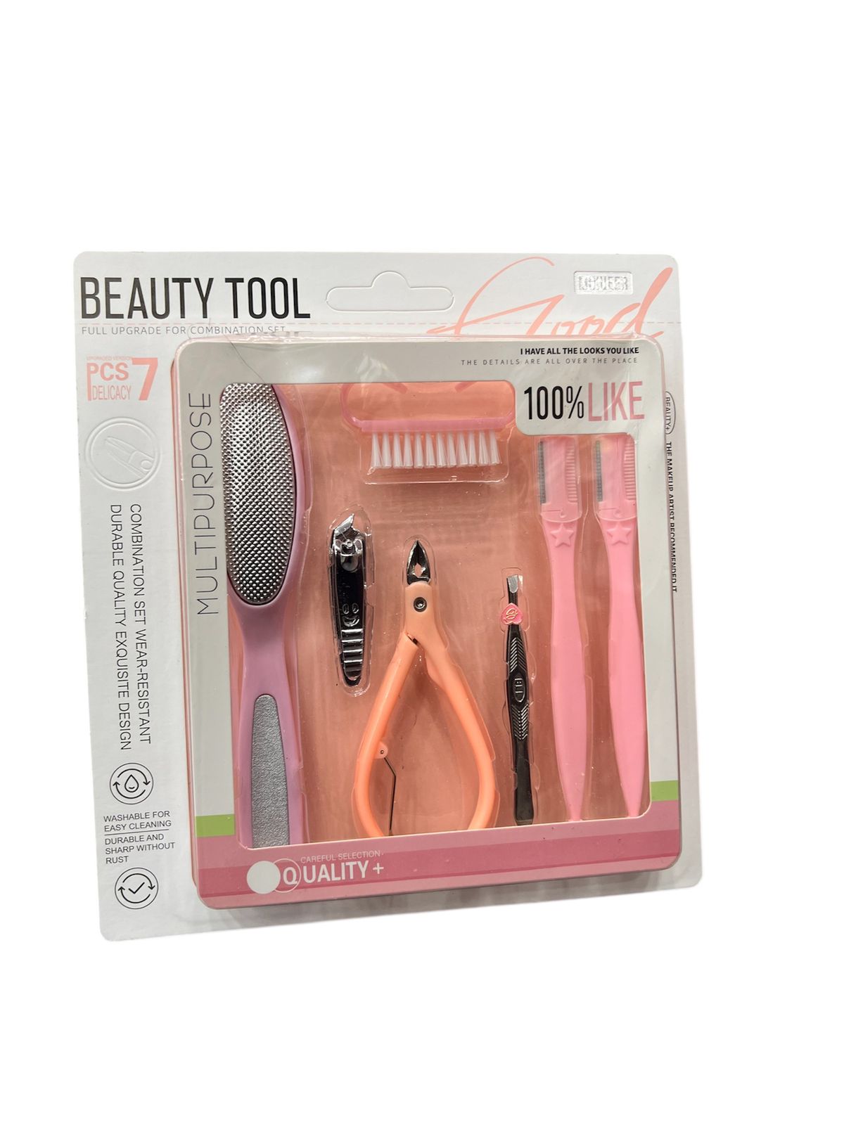 7-Piece Multipurpose Beauty Tool Combination set