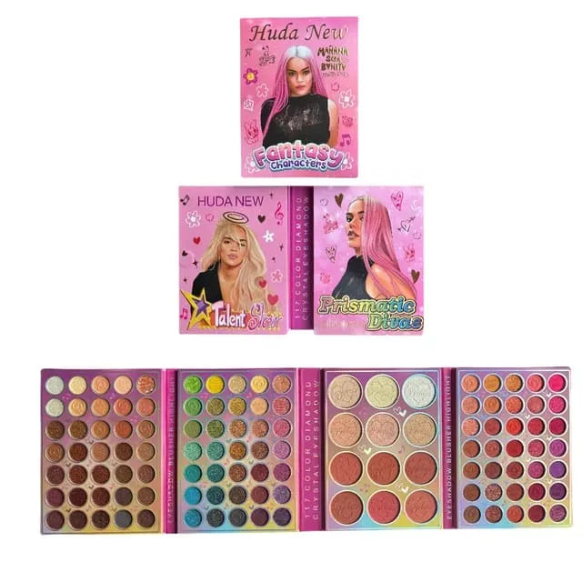 GODESS HUDA New Book EyeShadow Palette 117 Colors