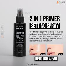 MUICIN 2 in 1 Super Makeup Setting Spray – Long-Lasting Hold & Hydrating Finish for All Skin Types