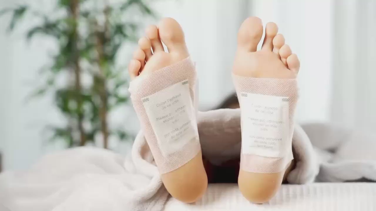 Kiyome Kinoki Detox Foot Pads – 10 Pads per Box for Stress Relief & Relaxation