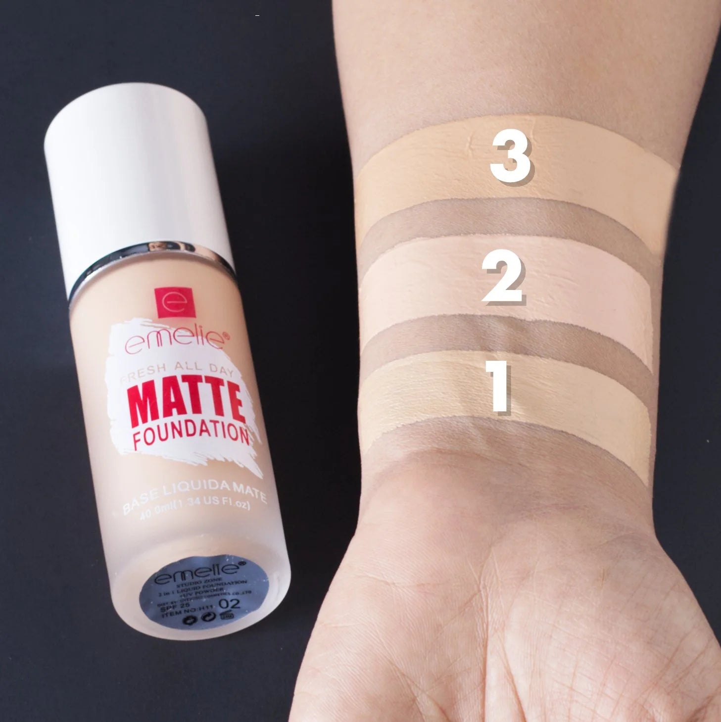 Emelie Fresh All Day Matte Foundation – Shine-Free Confidence That Lasts